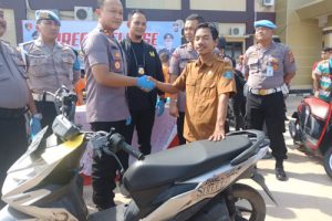 Kawanan Curanmor Bersenpi Asal Lampung Dibekuk, Korban: Terimakasih