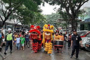 Performance Baronsai dan Tonggak, Warnai Perayaan Imlek 2020 di Aeropolis