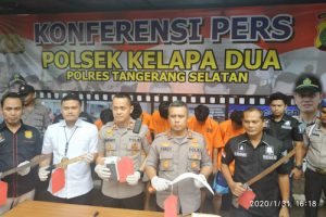 Komplotan Rampok Spesialis Minimarket, Digulung Polres Tangsel
