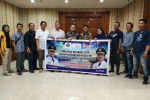Walikota Tangerang dan Wakil Lepas Rombongan PWI Kota Tangerang ke HPN 2020