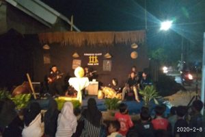 Resmikan Sekretariat, Wonk Kite Gelar Pentas Kesenian di Kampung