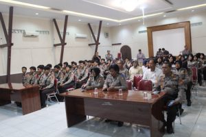 Polres Serang Kota Terima Puluhan Siswa Latja