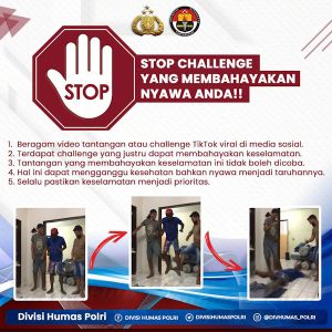 ‘Stop Skullbreaker Challenge’ Ini Himbauan Polisi