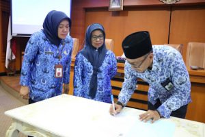 Diskominfo Kabupaten Tangerang Sertijab Eselon IV