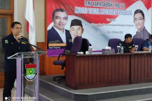 Aklamasi, Muhamad Hasan PM Jabat Ketua Karang Taruna Kabupaten Tangerang