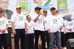 Sambut HUT Ke-27, DPRD Kota Tangerang Adakan Senam Sehat