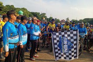 Gowes Nusantara menuju Pilkada Serentak 2020, Aman, Damai dan Sejuk Diadakan di Kota Serang