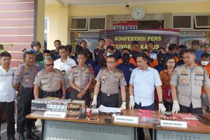 20 Tersangka Diamankan Polres Lebak dan Polsek Jajaran