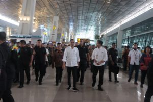 Tinjau Fasilitas Pencegahan Virus Corona di Bandara Soetta, Ini Pesan Jokowi