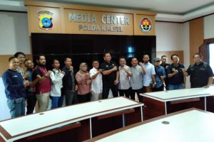 Pengurus JMSI Kalsel Silaturahmi ke Polda