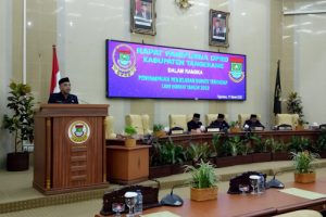 Paripurna DPRD Kabupaten Tangerang Agenda Penjelasan Bupati Tangerang Terkait LKPJ 2019