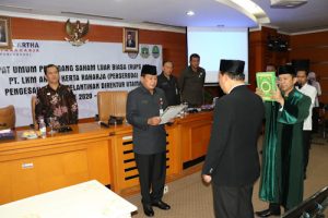Sekda Kabupaten Tangerang Lantik Dirut PT. LKM