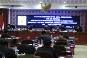 DPRD Kota Tangerang Paripurna LKPJ Walikota Tahun 2019