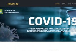 Ini Data ODP, PDP, Confirm dan Meninggal Covid-19 di Kota Tangerang