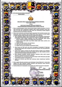 Kapolda Banten Kembali Sosialisasikan Maklumat Kapolri Terkait Covid-19