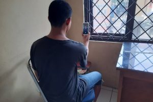 Selama KLB Covid-19, Tahanan Polres Serang Gunakan Video Call Komunikasi ke Keluarga