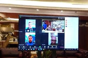 Ketua MPR Video Confrence Dengan Komunitas Ojol Se-Indonesia
