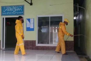 UPT3DLH Cilegon Layani Warga Secara Mandiri Basmi Covid-19