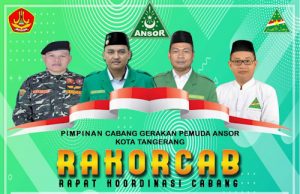 Gunakan Video Confrence, GP Ansor Kota Tangerang Bentuk Gugus Tugas Covid-19