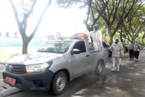 Kapolsek Neglasari Ingatkan Pentingnya Phsycal Distancing ke Masyarakat