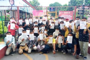Cegah Penyebaran Covid-19, LPKA Kelas I Tangerang Bebaskan 37 Anak Binaan