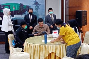 MPR RI Fasilitasi Rapid Test Wartawan Press Room