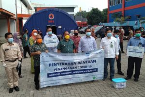 Kota Cilegon Terima Sumbangan Ribuan APD dari Chandra Asri Lawan Corona