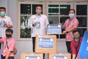 Kabupaten Tangerang Terima 4.000 Masker dari Indomart