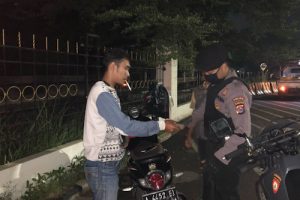 Antisipasi Premanisme, Dit Samapta Polda Banten Patroli Dini Hari