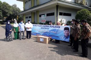Ali Taher Bantu Puluhan APD ke Rumah Sakit dan Puskesmas