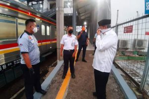 WH Tinjau KRL dan Check Point di Tangerang Raya