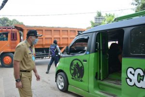Hari Ketiga PSBB, Bupati Tangerang Tinjau Perbatasan