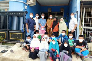 Jelang Ramadhan, Rumah Cinta Qur’an Bagikan Sembako Untuk Dhuafa dan Yatim
