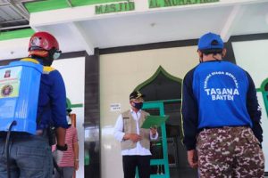 Wagub: Tagana Banten Semprotkan Disinfektan ke 31.909 Rumah