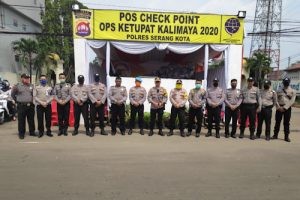 Operasi Ketupat Kalimaya, Polres Serang Kota Himbau Masyarakat Tunda Mudik
