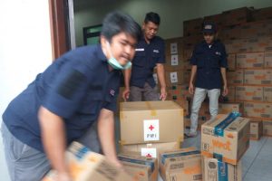 PMI Kabupaten Tangerang Salurkan Ribuan Masker dan Pembersih