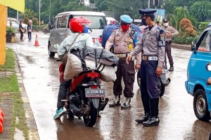 Polres Cilegon Perketat Pemeriksaan di Pos Check Point