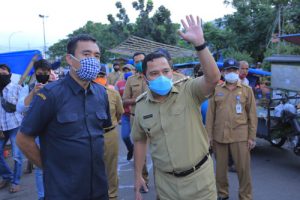 Wali Kota Tangerang Evaluasi PSBB, Sidak ke Pasar Tradisional