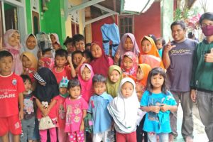 TBM Angkasa Salurkan Donasi Korban Banjir dan Longsor di Gerem