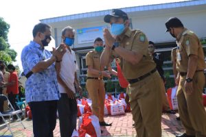 Pemkot Tangerang Distribusikan 12.451 Paket Sembako di Karawaci Bantuan Pusat
