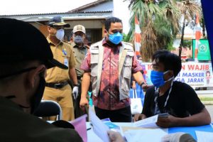Rapid Test Pelanggar PSBB di Kota Tangerang Lima Reaktif
