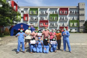 Lagi, 11 Pasien OTG Covid-19 Rumah Singgah Griya Anabatic, Dinyatakan Sembuh