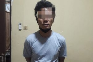 Ngorek-ngorek Daun di Pinggir Jalan, YS Diamankan Polisi