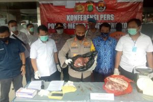 Polisi Bersama DKP Ungkap Pengoplos Daging Celeng dan Sapi di Kota Tangerang
