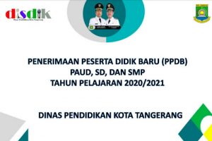 Catat, Ini Jadwal PPDB Kota Tangerang Secara Online