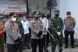 Wabup Tangerang Dampingi Kapolda Banten Tinjau Persiapan New Normal