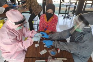 LPKA Kelas I Tangerang Rapid Test Seluruh Pegawai