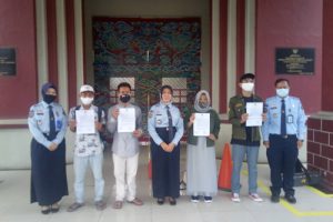 LPKA Kelas I Tangerang Lepas Empat Anak Hasil Binaan ke Keluarga
