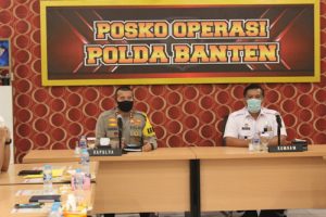 Kakanwil Kemenkum HAM Banten Kunjungan ke Mapolda Banten