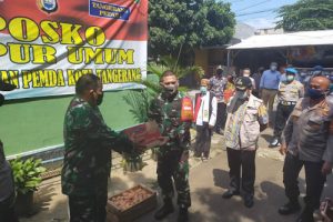 Selama Pandemi Covid Kodim 0506 Tangerang Bantu Warga Pra Sejahtera